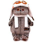 Мягкая игрушка Кот Басик в шлеме и шарфе Budi Basa Ks22-009 1